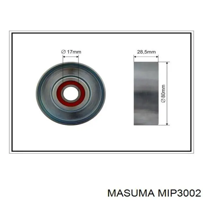 Reguladora de tensão da correia de transmissão Masuma MIP3002 preço, a partir de 43,03 USD