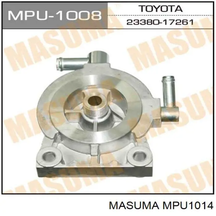 Tampa de casco de filtro de combustível Masuma MPU1014 preço, a partir de 34,12 USD