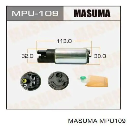 Elemento de turbina da bomba de combustível Masuma MPU109 preço, a partir de 56,95 USD