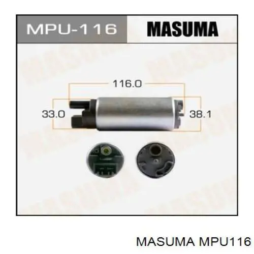 Bomba de combustível elétrica submersível Toyota 2322131370 preço, a partir de 79,02 USD