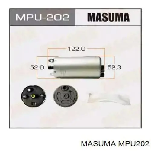 MPU202 Masuma Bomba de combustível elétrica submersível