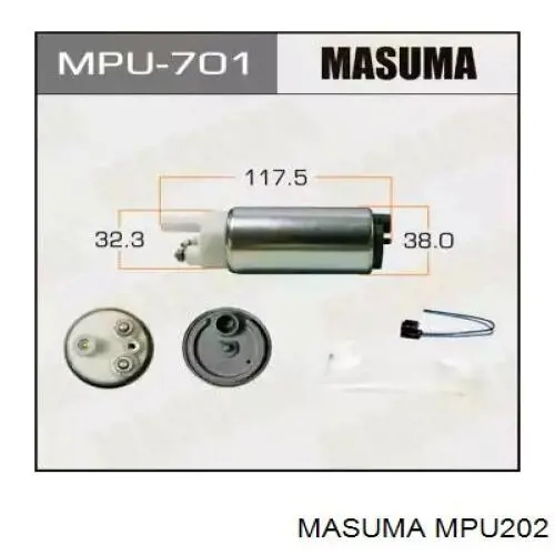Compre MPU202 Masuma Bomba de combustível elétrica submersível