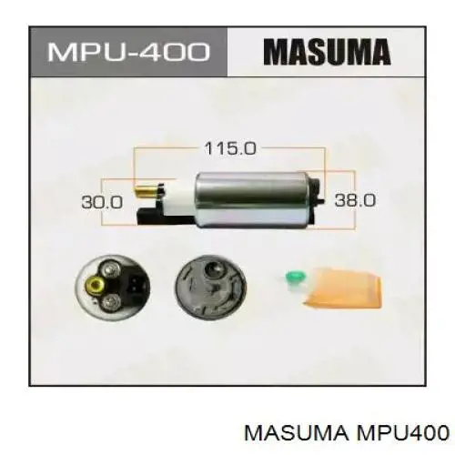 MPU400 Masuma Elemento de turbina da bomba de combustível