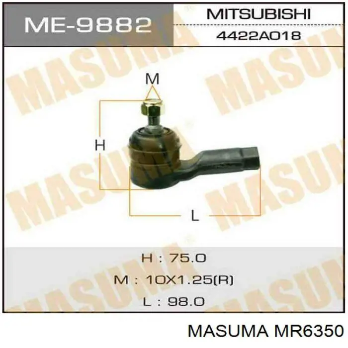 Tração de direção MR6350 Masuma