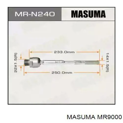 MR9000 Masuma Tração de direção
