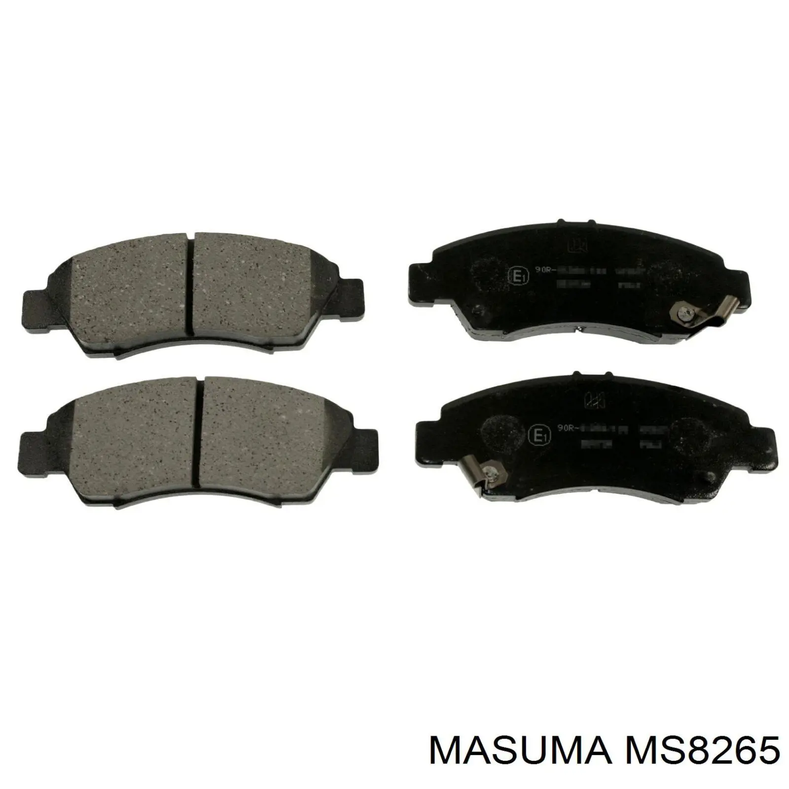 MS8265 Masuma Sapatas do freio dianteiras de disco