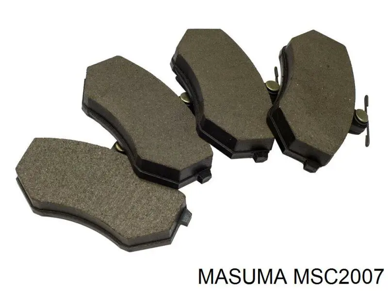 Sapatas do freio dianteiras de disco Masuma MSC2007 preço, a partir de 49,19 USD