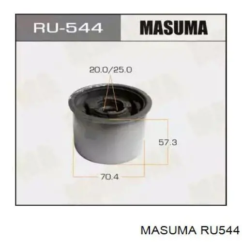 RU544 Masuma Bloco silencioso dianteiro do braço oscilante inferior