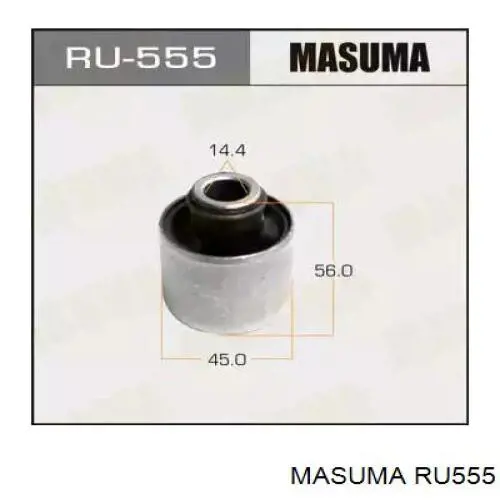 RU555 Masuma Consola (travessa) esquerda de redutor traseiro