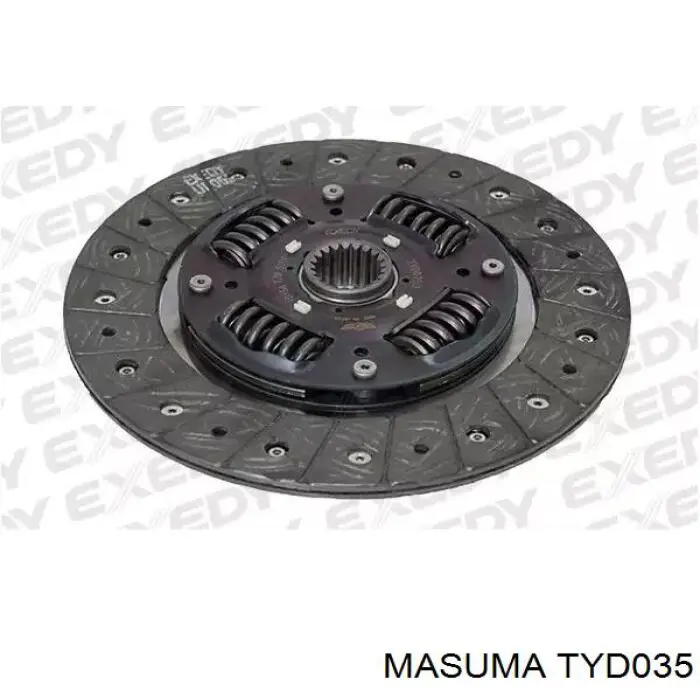 TYD035 Masuma Disco de embraiagem