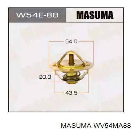 Compre WV54MA88 Masuma Termostato