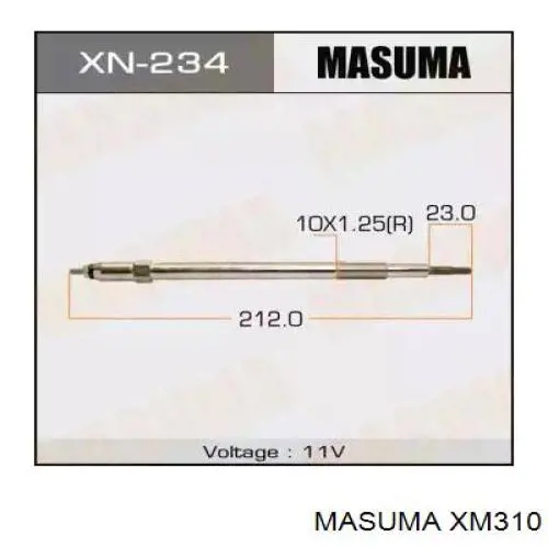Compre XM310 Masuma Vela de incandescência