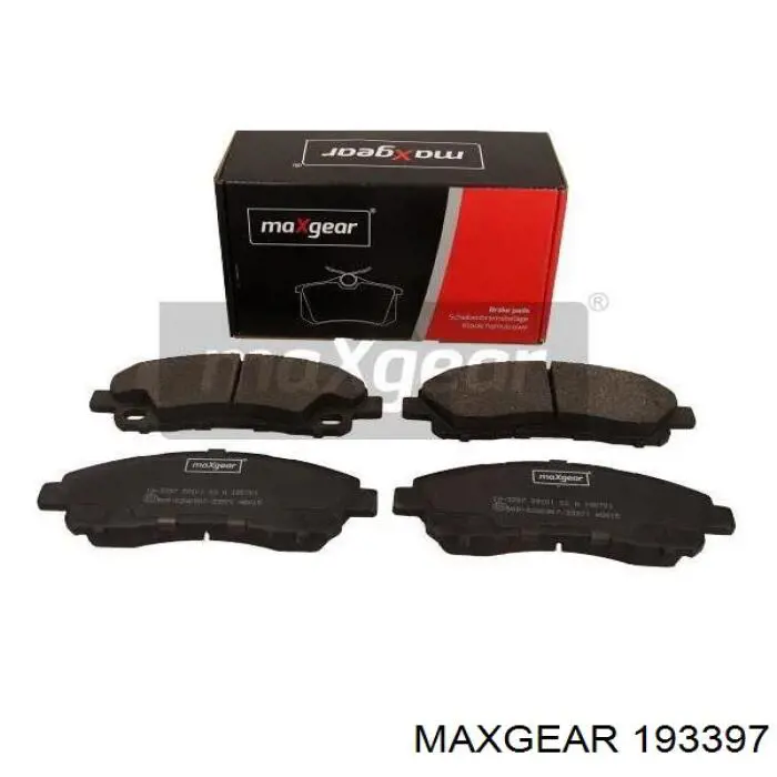 Sapatas do freio dianteiras de disco MK530582 Mitsubishi