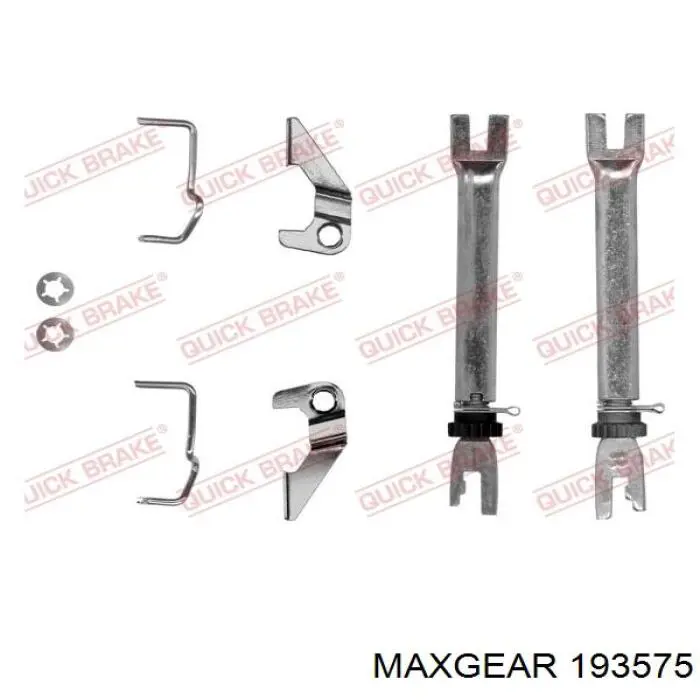 Mecanismo de aproximação (de auto-aproximação) das sapatas de tambor (kit de reparação levadiça) WPS11611 WP