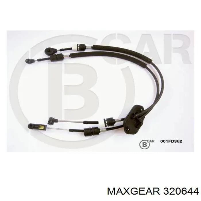 Compre 6C1R7E395FD Ford Cabo de mudança duplo