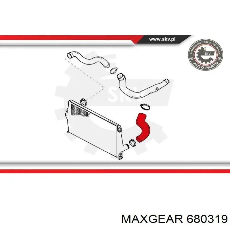 30645935 Volvo Mangueira (cano derivado) de intercooler