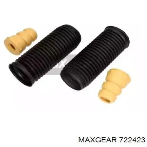 722423 Maxgear Pára-choque (grade de proteção) de amortecedor dianteiro + bota de proteção