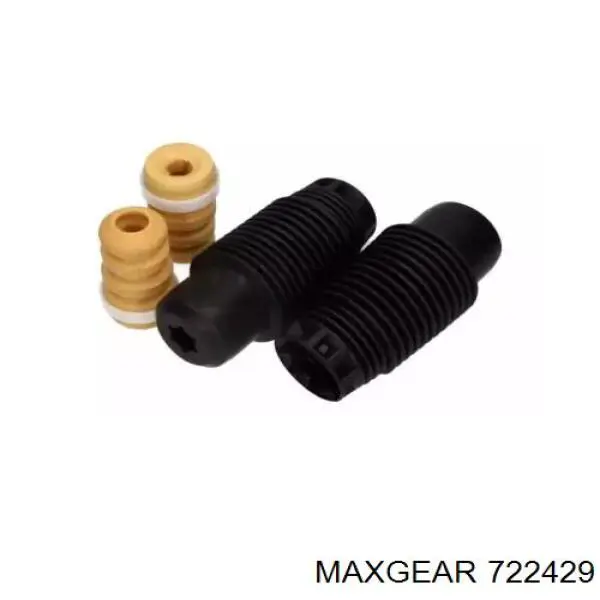Pára-choque (grade de proteção) de amortecedor dianteiro + bota de proteção Metalcaucho 06217 preço, a partir de 24,08 USD