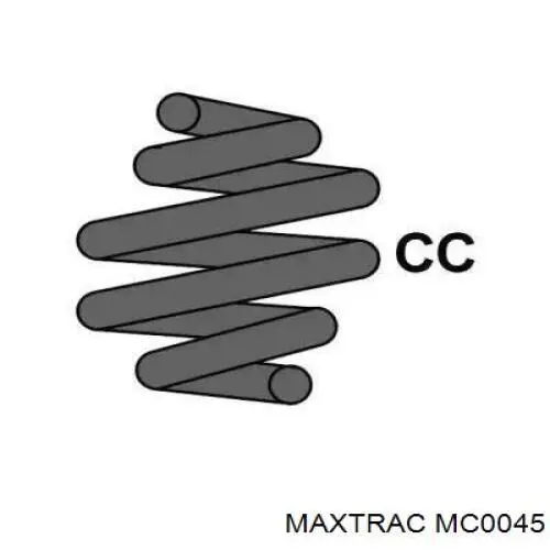 MC0045 Maxtrac Mola dianteira