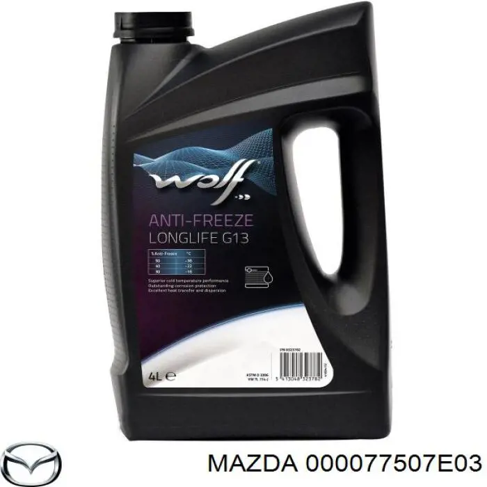 000077507E03 Mazda Fluido de esfriamento