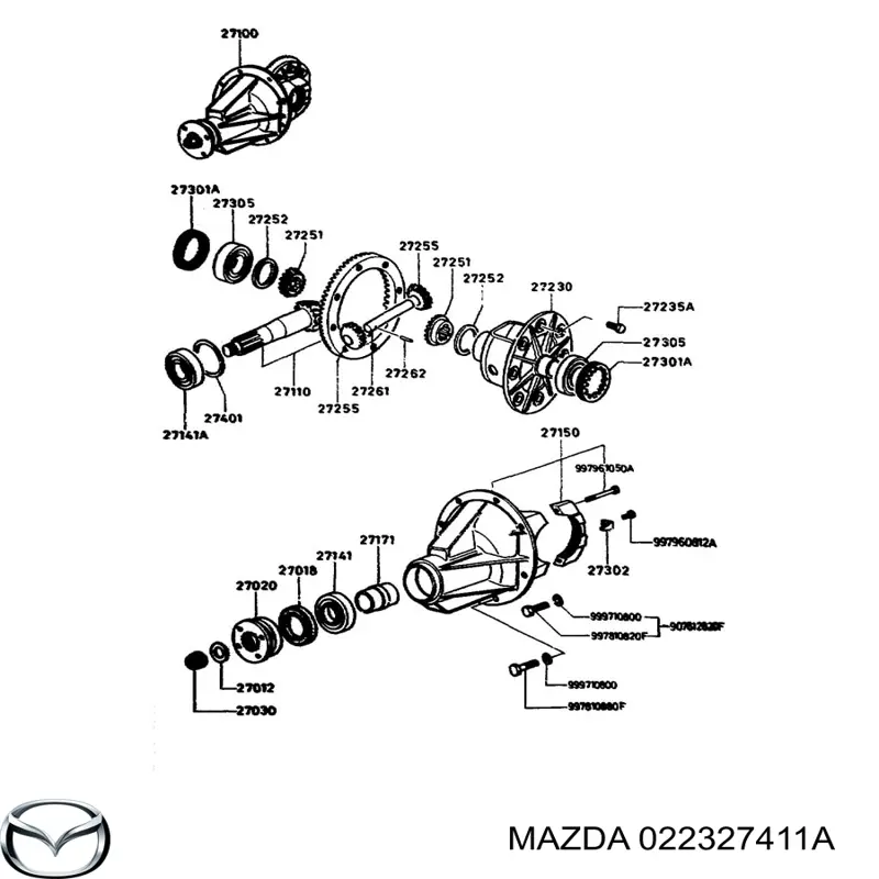  Mazda 022327411A preço, a partir de  