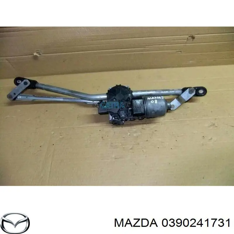 Motor de limpador pára-brisas do pára-brisas 0390241731 Mazda