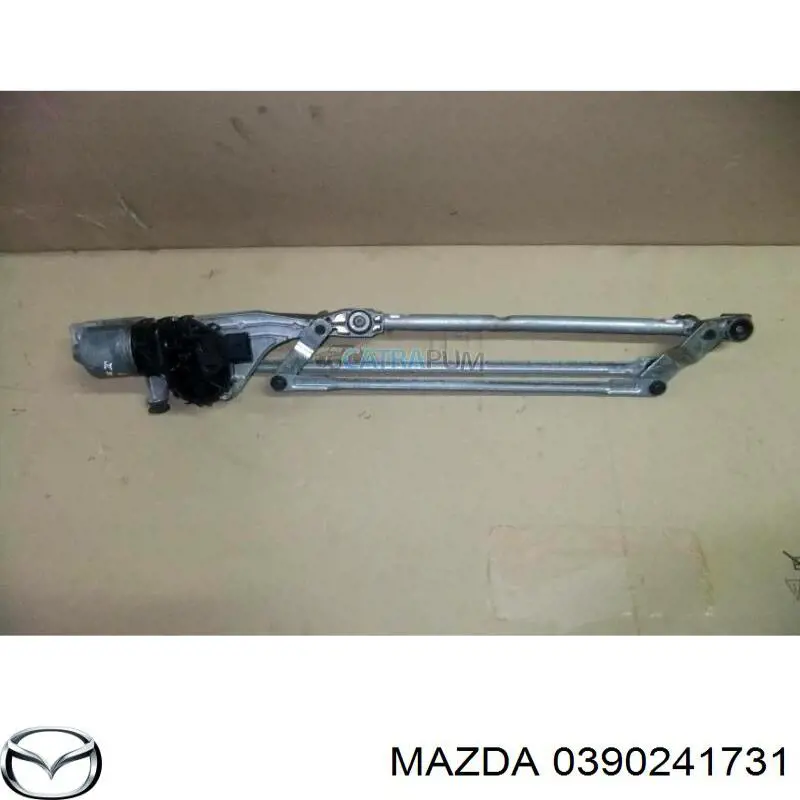 Motor de limpador pára-brisas do pára-brisas Mazda 0390241731