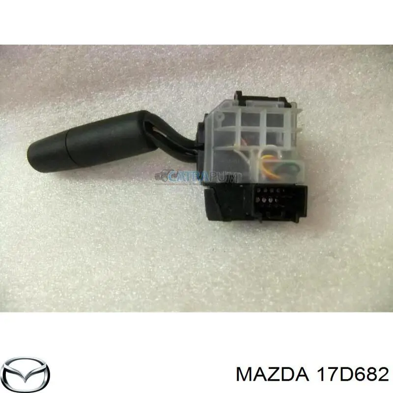  Comutador instalado na coluna da direção, montado Mazda 3 sedan (BK12) (2004 - 2006) 