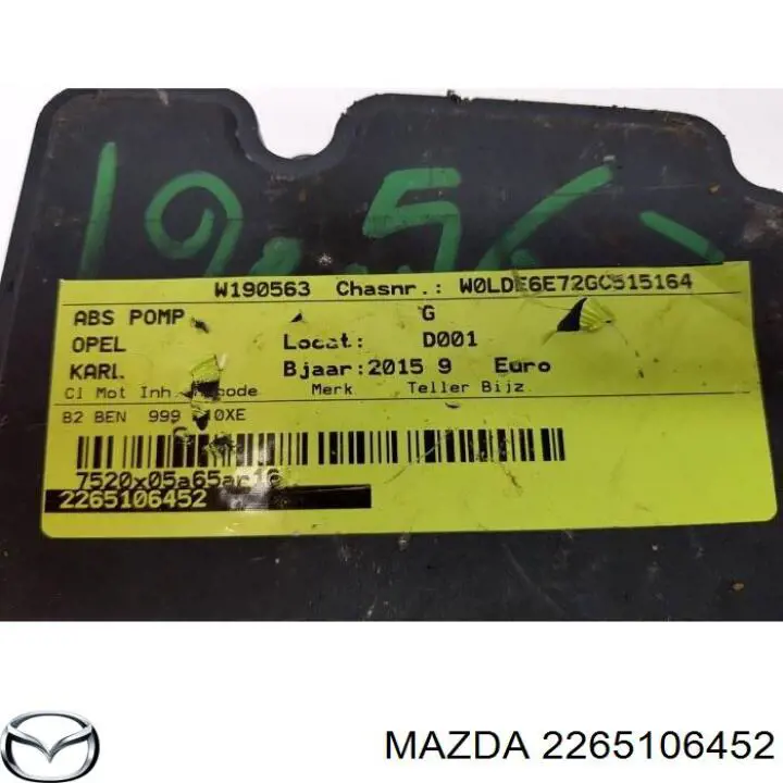 Unidade hidráulico de controlo ABS Subaru Forester IV S13, SJ