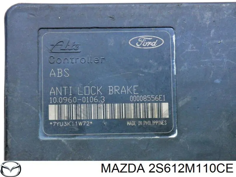 2S612M110CE Mazda Unidade hidráulico de controlo ABS
