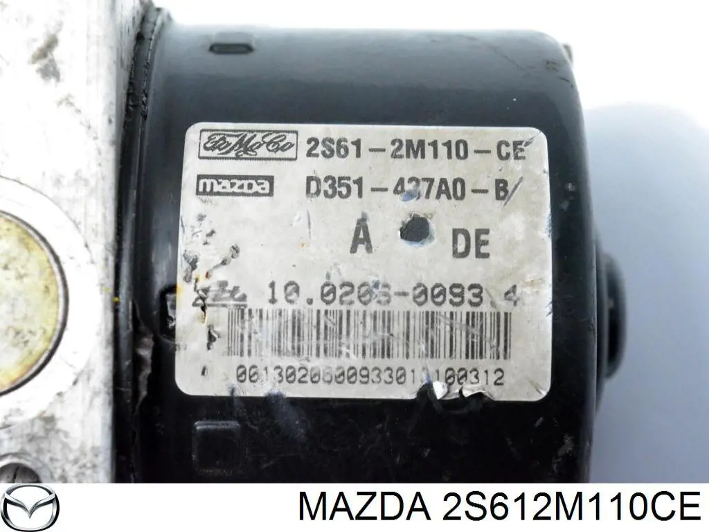 Unidade hidráulico de controlo ABS Mazda 2S612M110CE preço, a partir de 49,37 USD