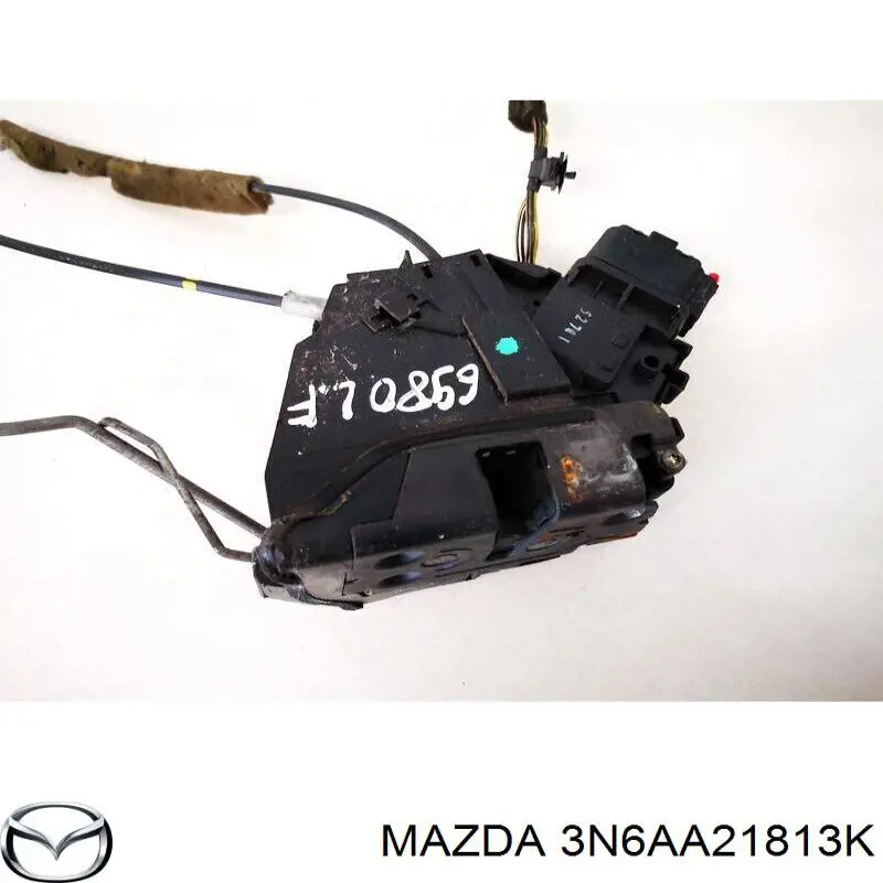 Fecho da porta dianteira esquerda Mazda 3N6AA21813K preço, a partir de 59,69 USD