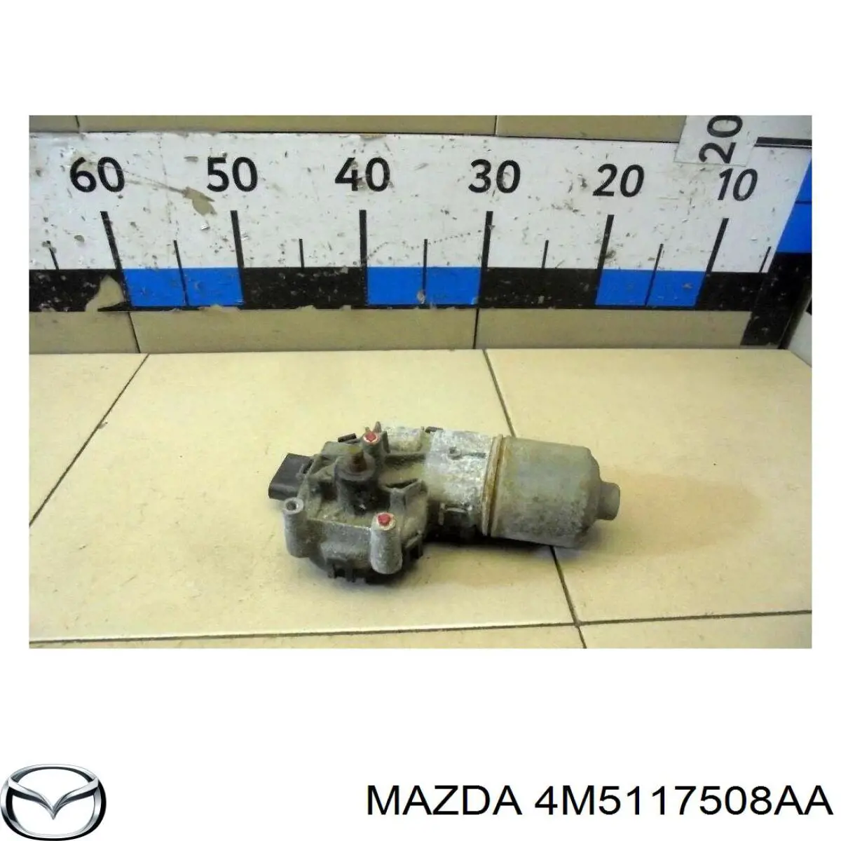 Compre 4M5117508AA Mazda Motor de limpador pára-brisas do pára-brisas