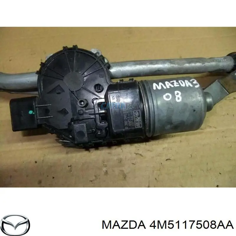 Motor de limpador pára-brisas do pára-brisas Mazda 4M5117508AA preço, a partir de 52,55 USD