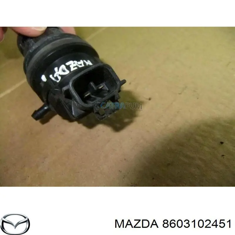 8603102451 Mazda Bomba de motor de fluido para lavador de vidro dianteiro