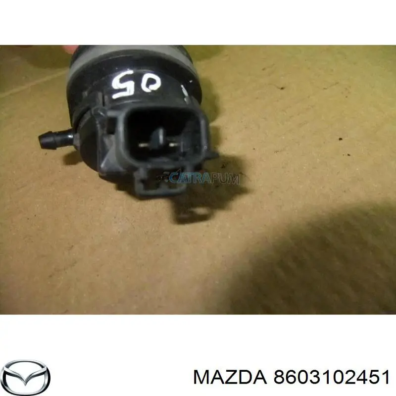 Bomba de motor de fluido para lavador de vidro dianteiro Mazda 8603102451 preço, a partir de 30,65 USD