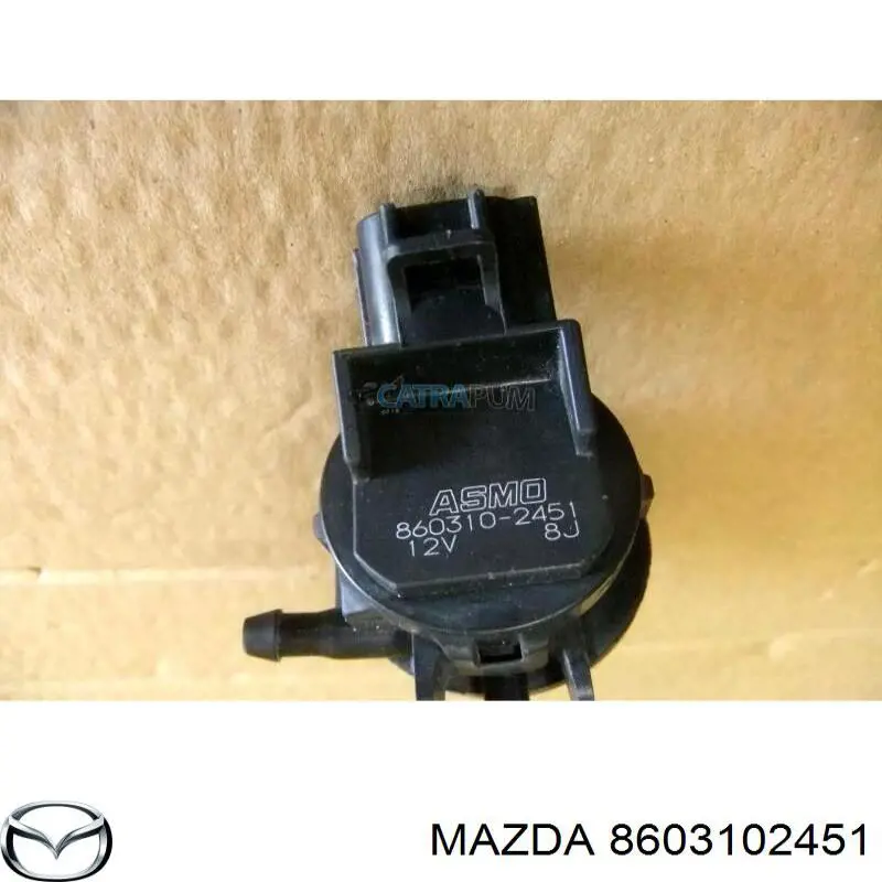 Compre 8603102451 Mazda Bomba de motor de fluido para lavador de vidro dianteiro