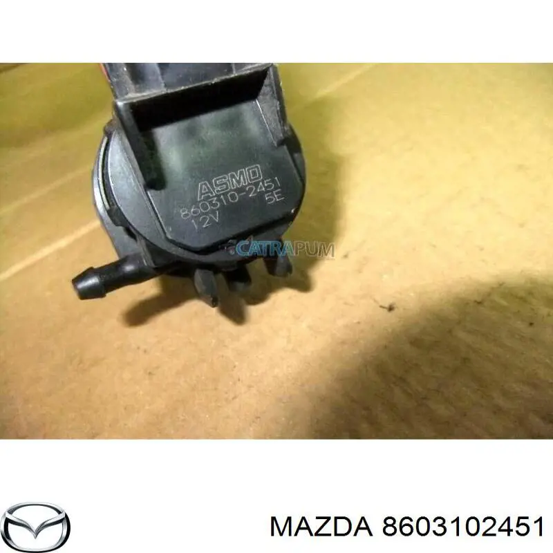 Compre 8603102451 Mazda Bomba de motor de fluido para lavador de vidro dianteiro