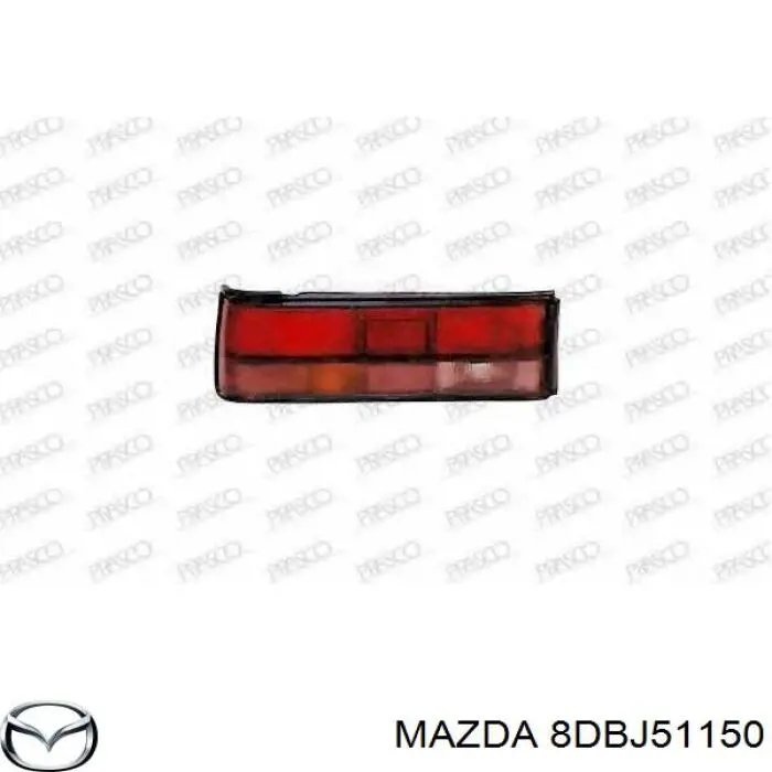 Lanterna traseira direita para Mazda 323 III BF