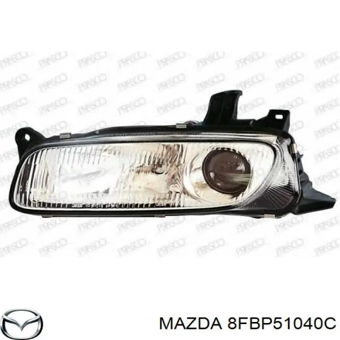 8FBP51040C Mazda Luz esquerda
