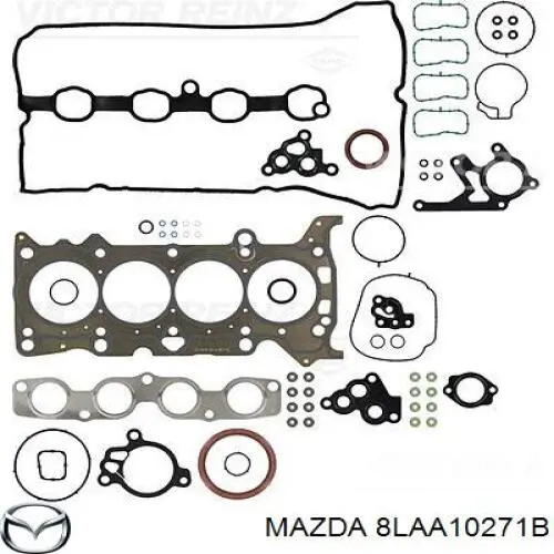 8LAA10271B Mazda Kit de vedantes de motor completo