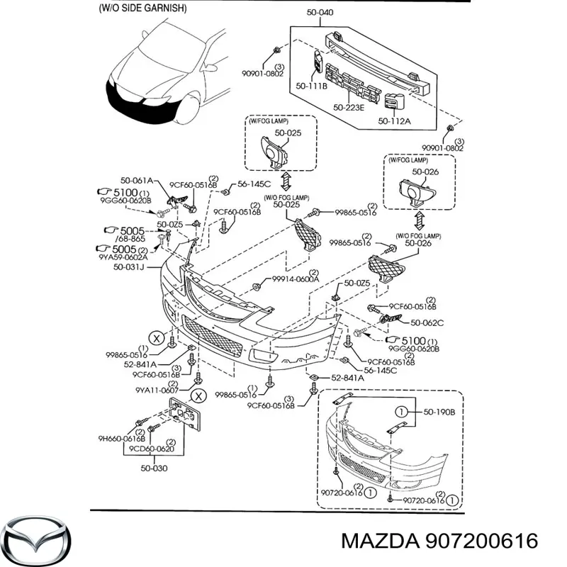 Compre 907200616 Mazda 