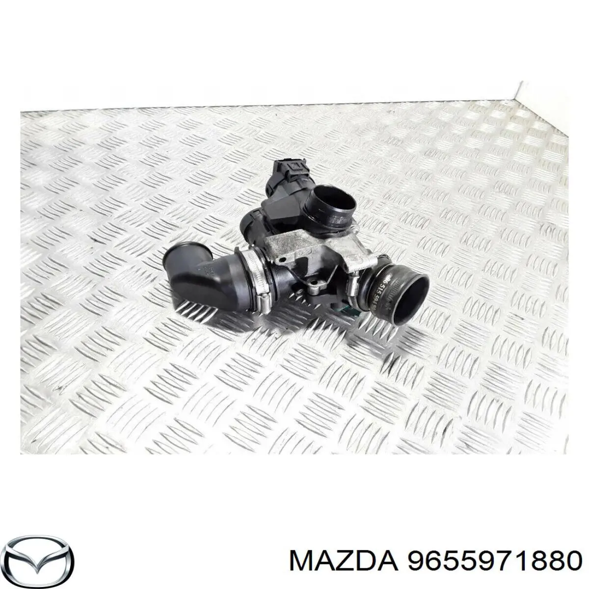 1556103 Ford Válvula de borboleta montada
