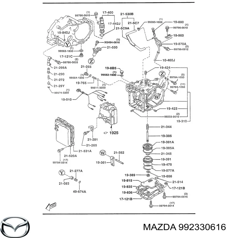  Mazda 992330616 preço, a partir de  