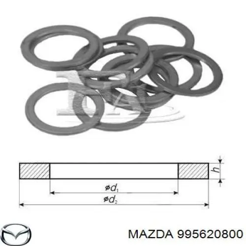 995620800 Mazda Vedante de tampa do gargalho de enchimento de óleo