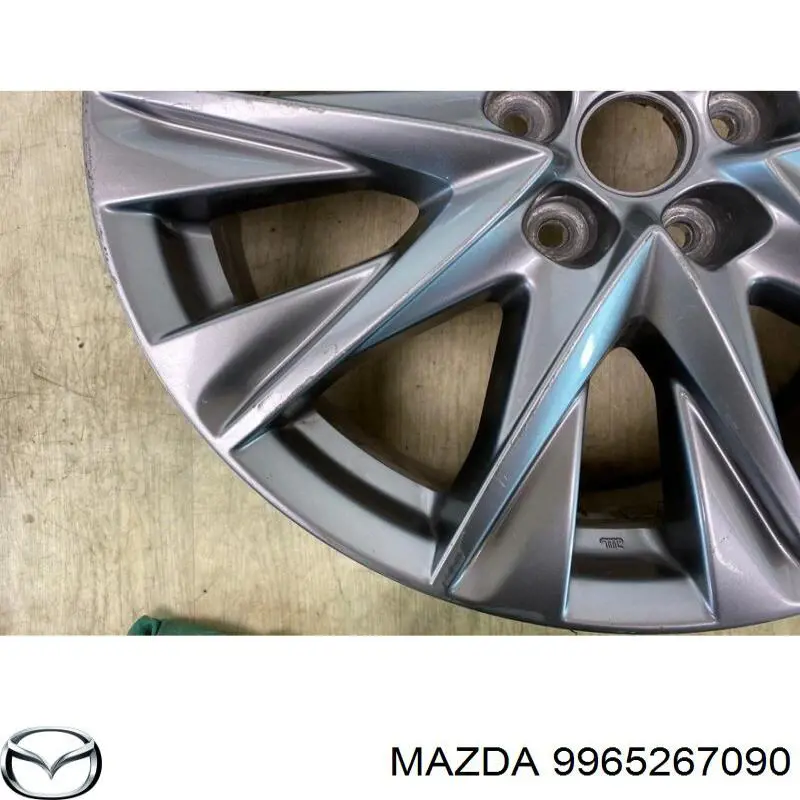 Compre 9965267090 Mazda Discos de roda de aleação ligeira (de aleação ligeira, de titânio)