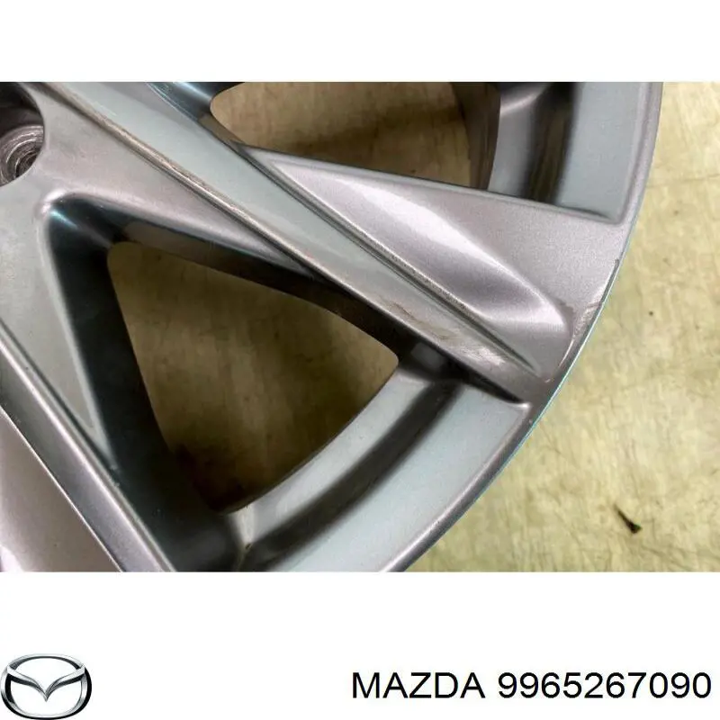 Discos de roda de aleação ligeira (de aleação ligeira, de titânio) 9965267090 Mazda