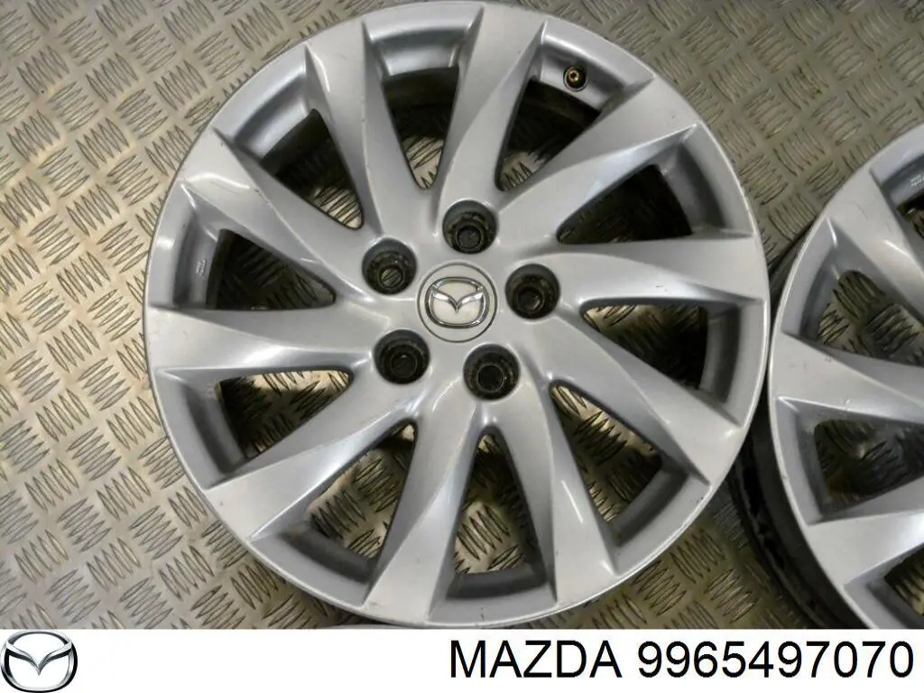 Discos de roda de aleação ligeira (de aleação ligeira, de titânio) Mazda 9965497070 preço, a partir de 120,10 USD