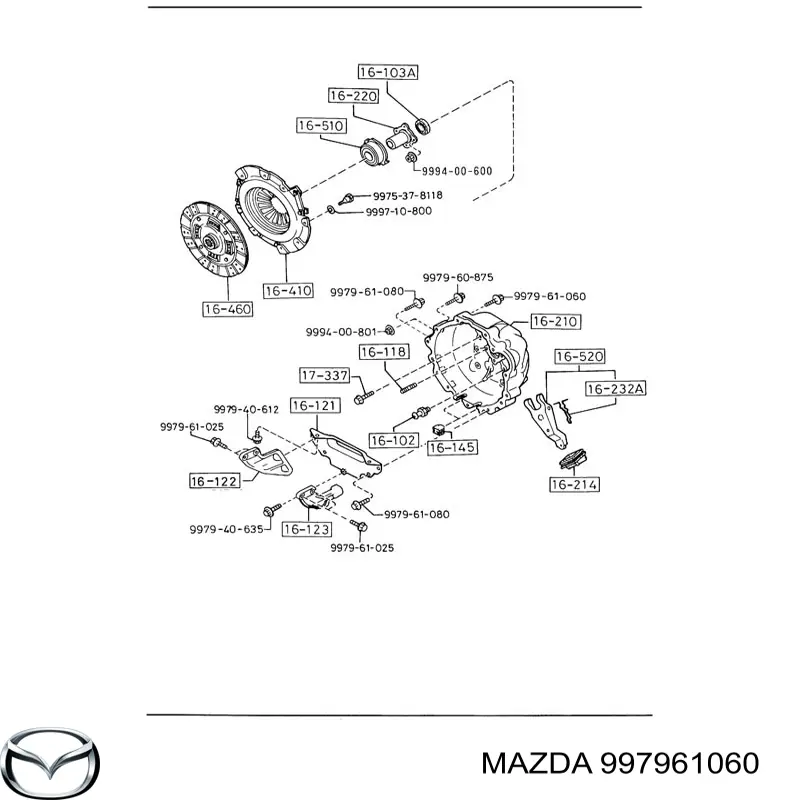  Mazda 997961060 preço, a partir de  
