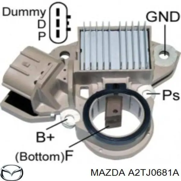 A2TJ0681A Mazda Gerador